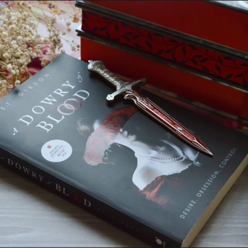 Picture of A Dowry of Blood ( A Dowry of Blood #1 ) - book - book by S.T. Gibson ( Premium Paper and Matte Cover ) Novel