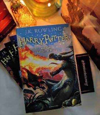 Picture of Harry Potter and the Goblet of Fire ( Harry Potter #4 ) by J.K. Rowling ( Premium Paper and Matte Cover ) Novel