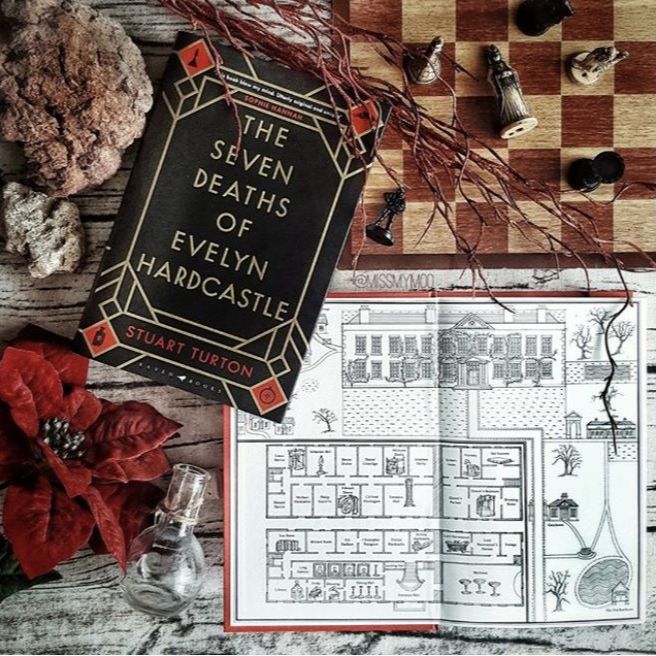 Picture of The Seven Deaths of Evelyn Hardcastle Book by Stuart Turton ( Premium Paper and Matte Cover ) Novel