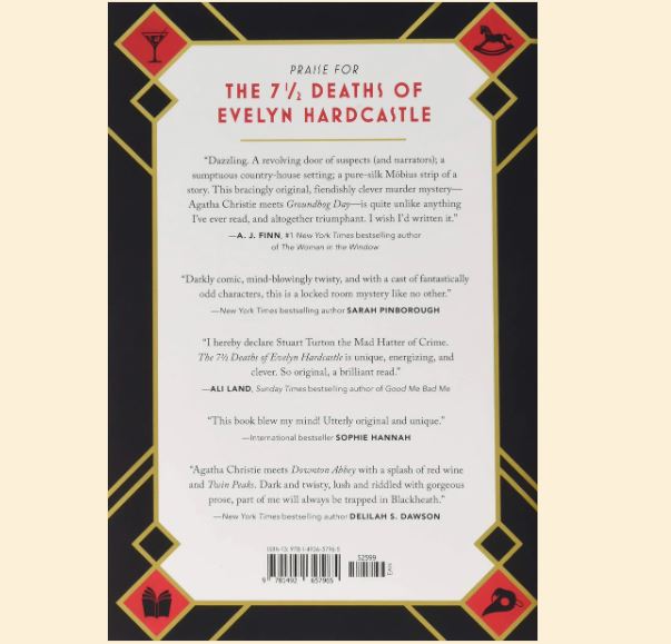 Picture of The Seven Deaths of Evelyn Hardcastle Book by Stuart Turton ( Premium Paper and Matte Cover ) Novel