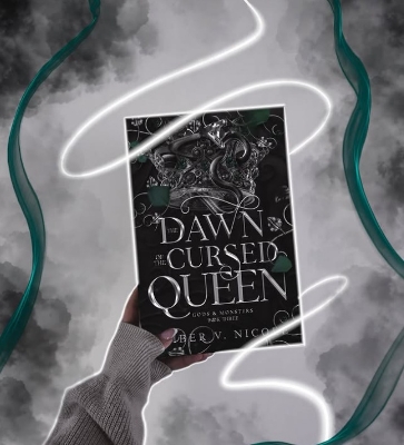 Picture of The Dawn of the Cursed Queen (Gods & Monsters #3), Book by Amber V. Nicole (Premium Paper & Matte COver) Novel