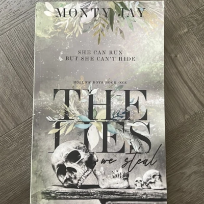 Picture of The Lies We Steal ( Hollow Boys #1 ) ( Book by Monty Jay ) ( Premium Paper and Matte Cover ) Novel