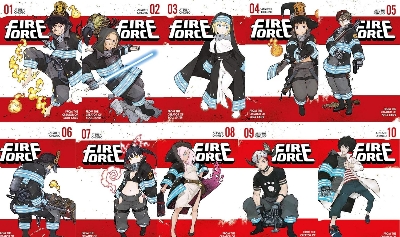 Picture of Fire Force Manga Set Vol 1-20 by Atsushi Ohkubo