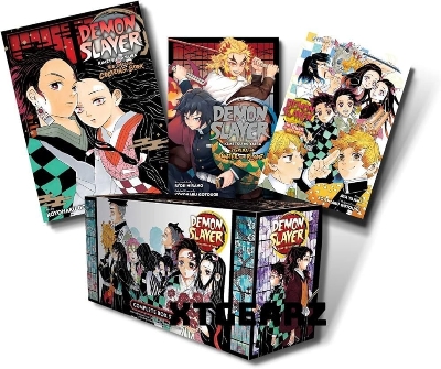 Picture of Demon Slayer: Kimetsu no Yaiba Complete Without Box Set (Volumes 1–23) – Premium Manga Edition – Koyoharu Gotouge, VIZ Media & Juliet Music Bookmark Perfect Paperback – May 1, 2025