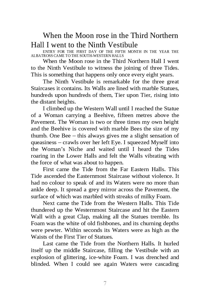 Picture of Piranesi ( Book by Susanna Clarke ) ( Premium Paper and Matte Cover ) Novel