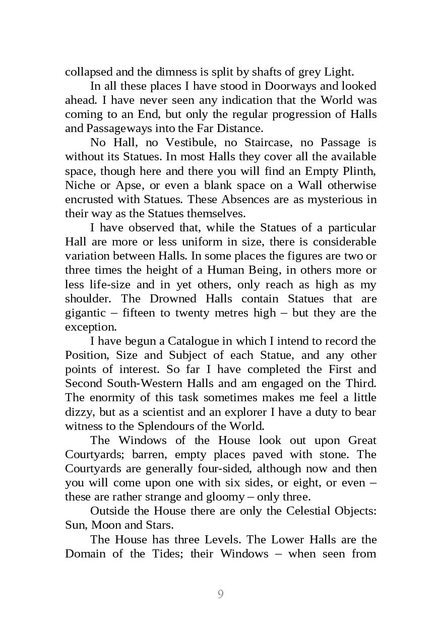 Picture of Piranesi ( Book by Susanna Clarke ) ( Premium Paper and Matte Cover ) Novel