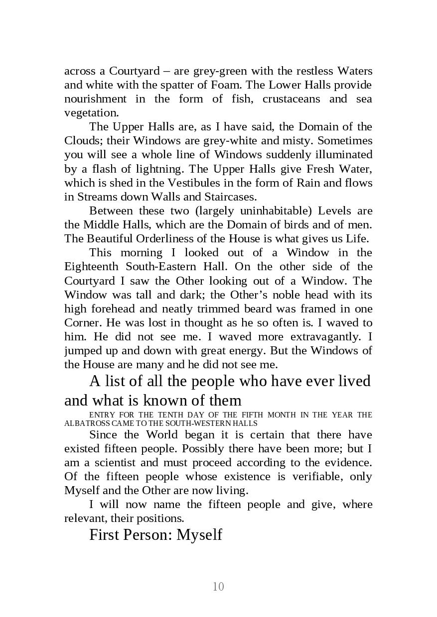 Picture of Piranesi ( Book by Susanna Clarke ) ( Premium Paper and Matte Cover ) Novel