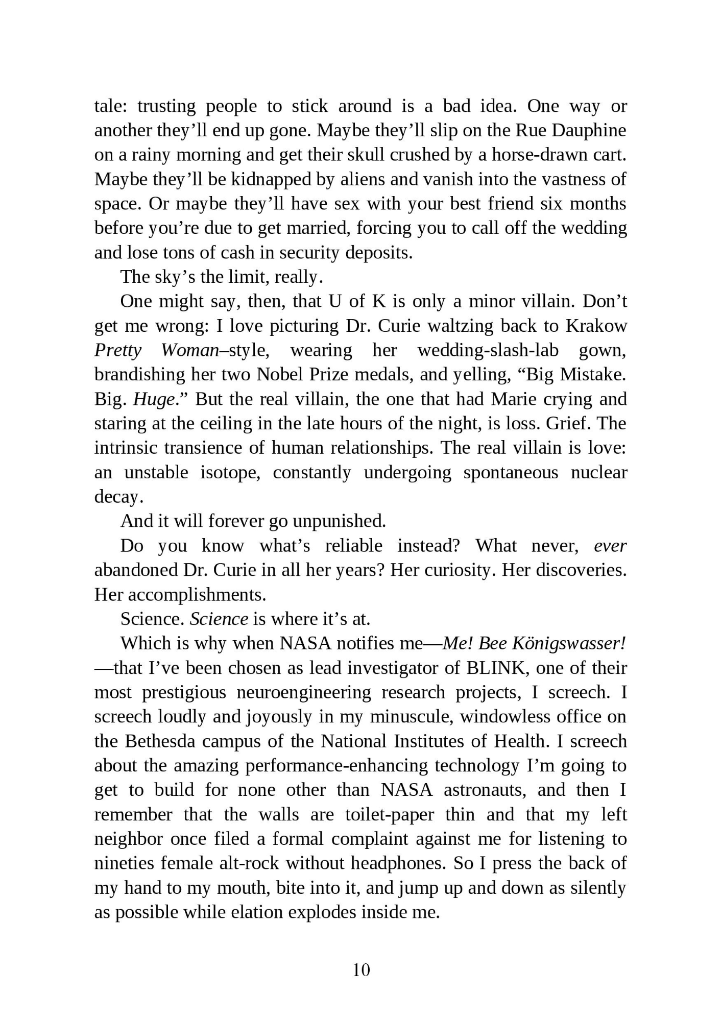 Picture of Love on the Brain by Ali Hazelwood ( Premium Paper and Matte Covers ) Novel