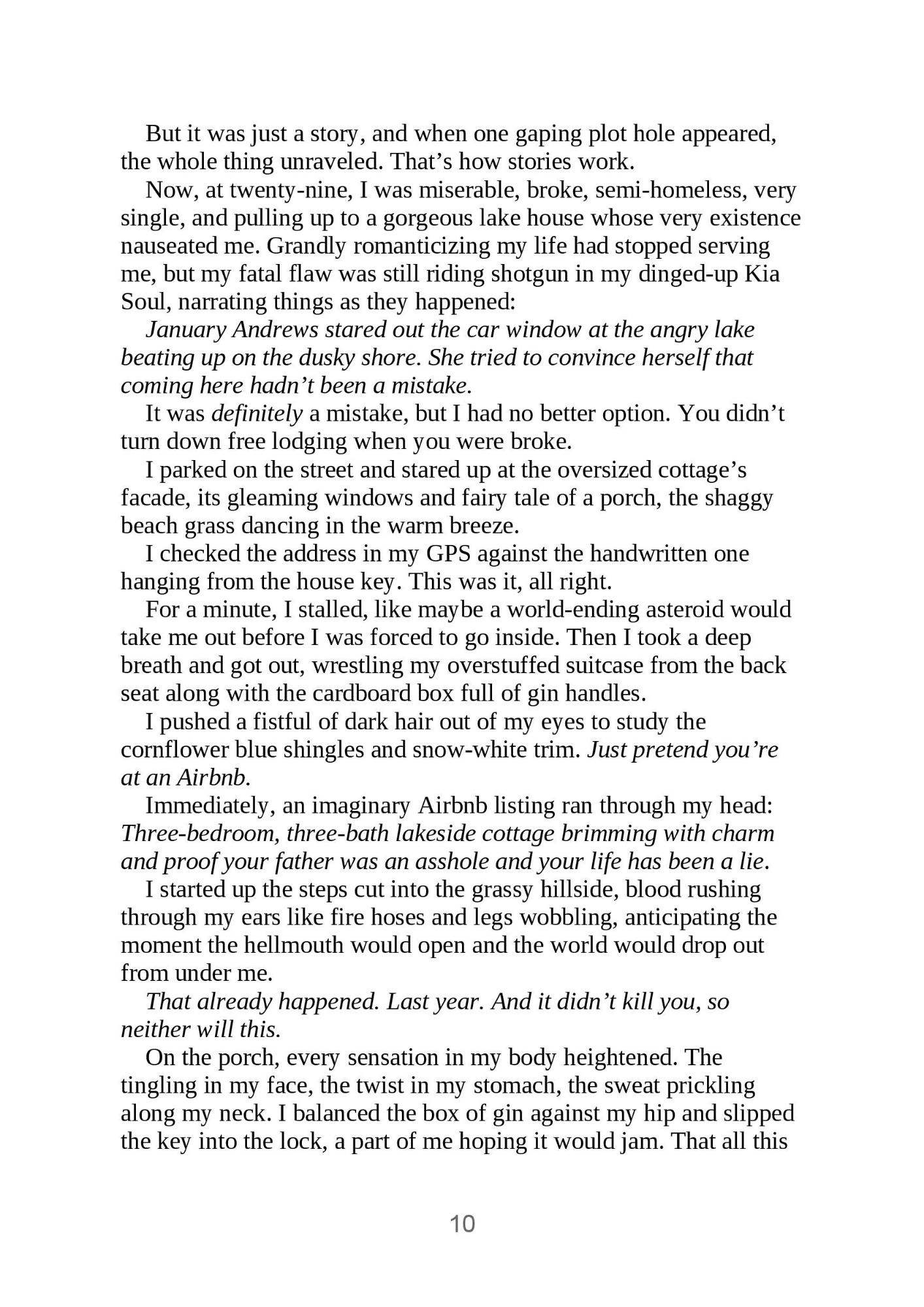 Picture of Beach Read by Emily Henry (Premium Paper and Matte Covers) Novel