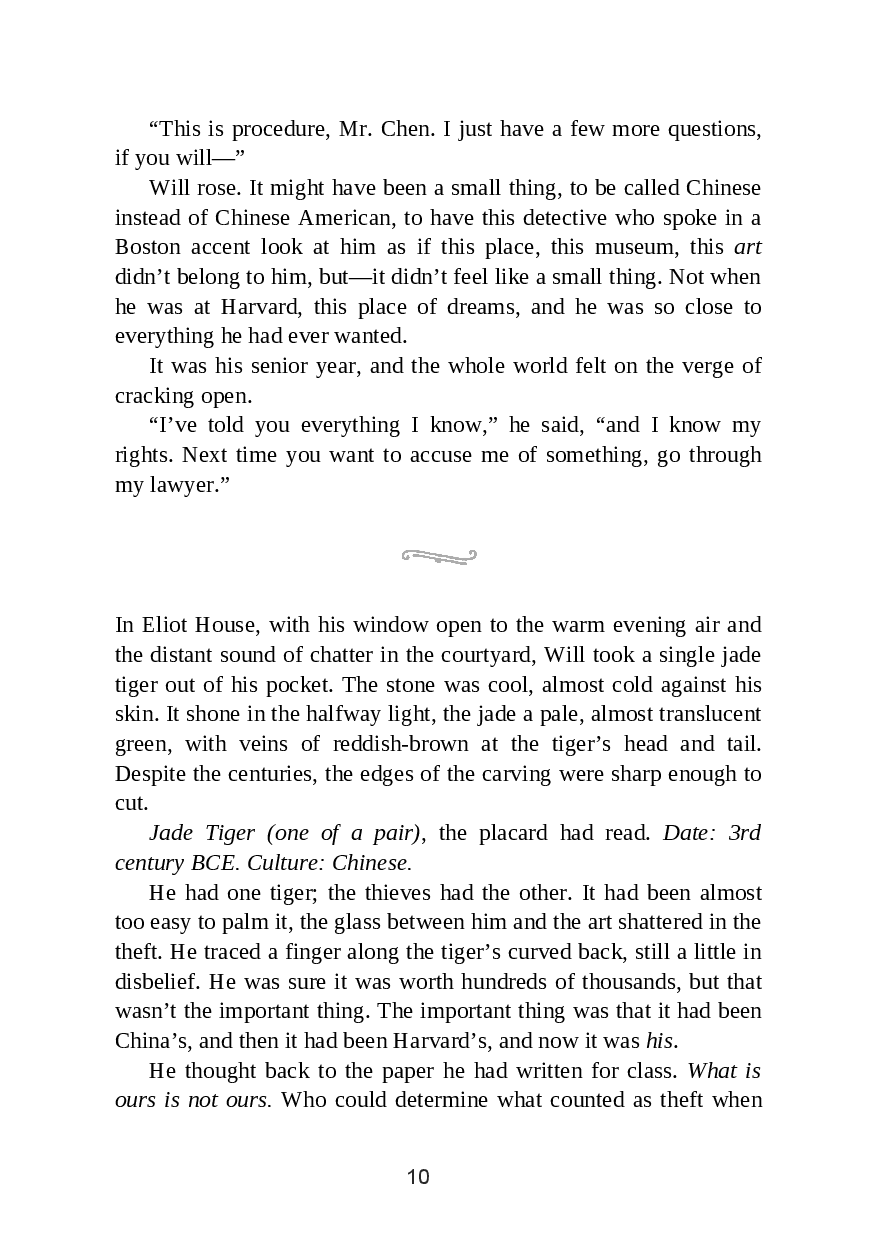 Picture of Portrait of a Thief by Grace D. Li | Premium Paper | Matte Cover Novel