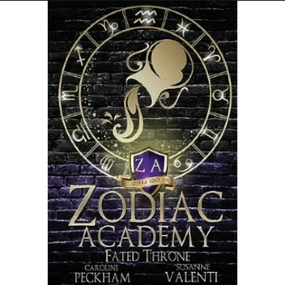 Picture of Fated Throne ( Zodiac Academy #6 ) ( Book by Caroline Peckham ) ( Premium Print and Matte Lamination ) Novel