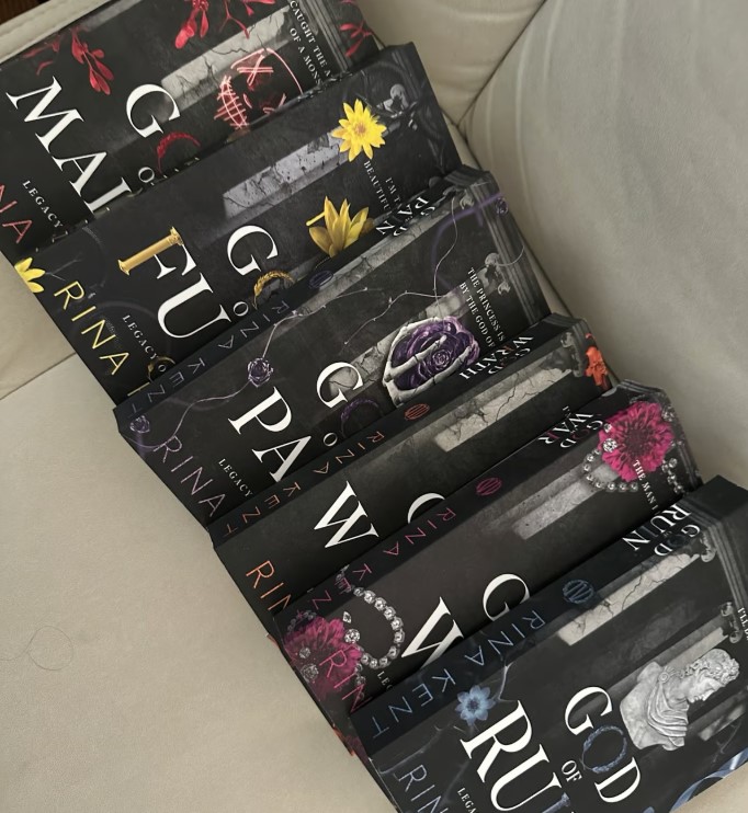 Picture of Legacy of Gods Series, 6 Novels by Rina Kent (Premium Paper & Matte Cover) Novel