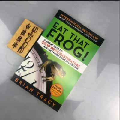 Picture of Eat That Frog!: 21 Great Ways to Stop Procrastinating and Get More Done in Less Time ( Book by Brian Tracy ) ( Premium Paper and Matte Cover ) Novel