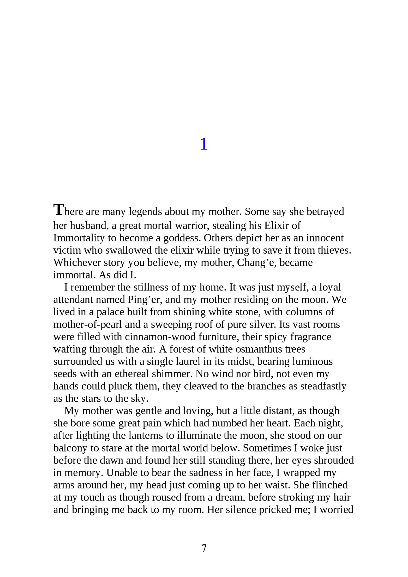 Picture of Daughter of the Moon Goddess by Sue Lynn Tan ( Premium Paper and Matte Cover ) Novel