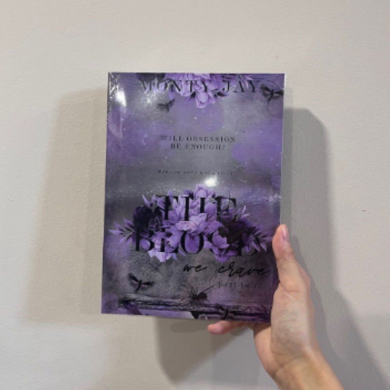 Picture of The Blood we Crave: Part Two ( Hollow Boys #4 ) ( Book by Monty Jay ) ( Premium Paper and Matte Cover ) Novel