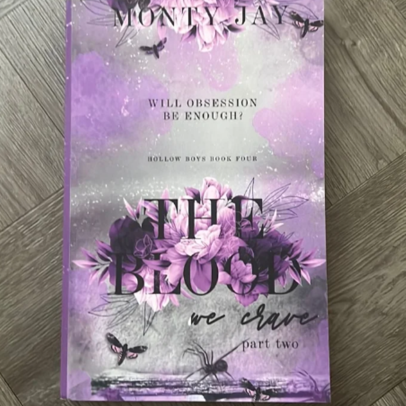 Picture of The Blood we Crave: Part Two ( Hollow Boys #4 ) ( Book by Monty Jay ) ( Premium Paper and Matte Cover ) Novel