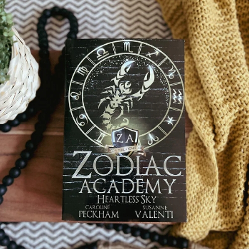 Picture of Heartless Sky ( Zodiac Academy #7 ) ( Book by Caroline Peckham ) ( Premium Print and Matte Lamination ) Novel