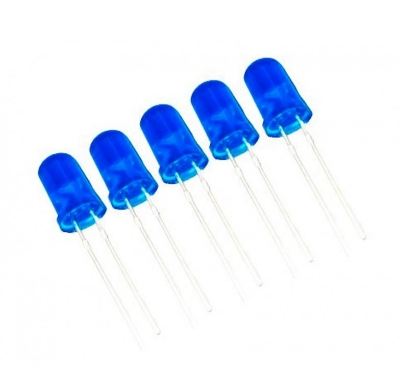Picture of Defused RED LED - 3MM, Defused, Best Indicator Light, PACKAGE OF 5 Novel