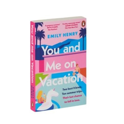 Picture of You and Me on Vacation by Emily Henry ( Premium Paper and Matte Cover ) Novel