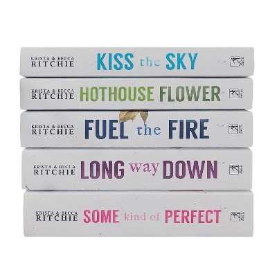 Picture of Calloway Sisters Series (Kiss the Sky Kiss the Sky, Hothouse Flower, Fuel the Fire, Long Way Down, Some Kind of Perfect) By Krista Ritchie & Becca Ritchie (Premium Paper and Matte Covers) Novel