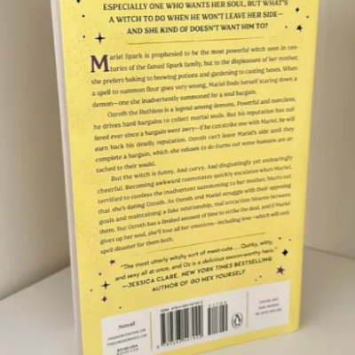 Picture of A Witch's Guide to Fake Dating a Demon ( Glimmer Falls #1 ) ( Book by Sarah Hawley ) | Matte Lamination | Premium Paper | Novel