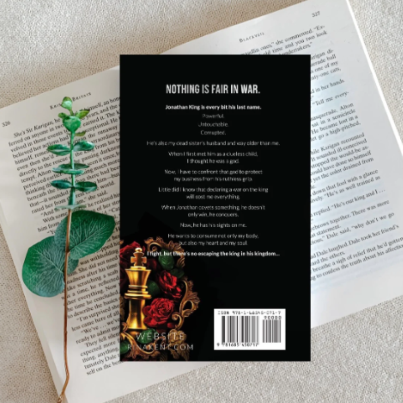 Picture of Reign of a King ( Kingdom Duet #1 ) ( Book by Rina Kent ) ( Premium Paper and Matte Cover ) Novel