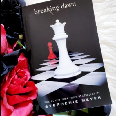 Picture of Breaking Dawn ( The Twilight Saga #4 ) ( Book by Stephenie Meyer ) ( Premium Print and Matte Lamination ) Novel
