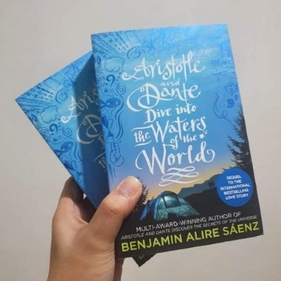 Picture of Aristotle and Dante Dive into the Waters of the World ( Aristotle and Dante #2 ) - book by Benjamin Alire Sáenz ( Premium Paper and Matte Cover ) Novel