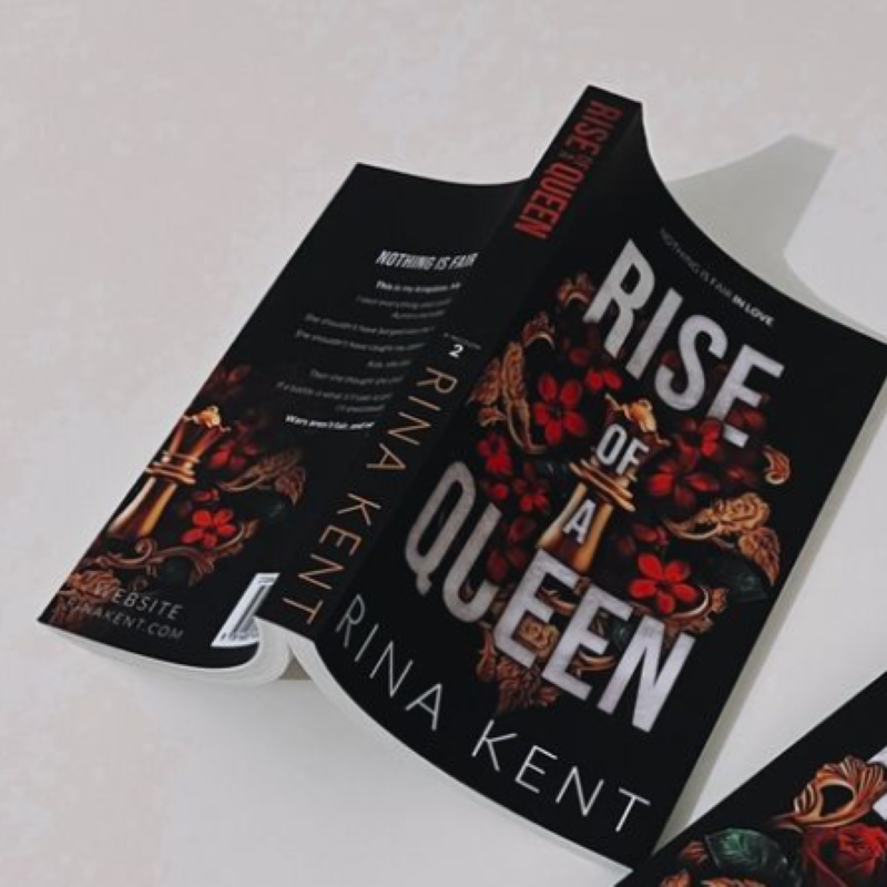 Picture of Rise of a Queen ( Kingdom Duet #2 ) ( Book by Rina Kent ) ( Premium Paper and Matte Cover ) Novel