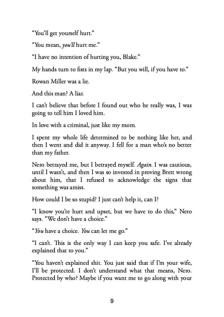 Picture of When He Takes (Fallen God, #2) by Gabrielle Sands | Premium Paper | Matte Cover Novel