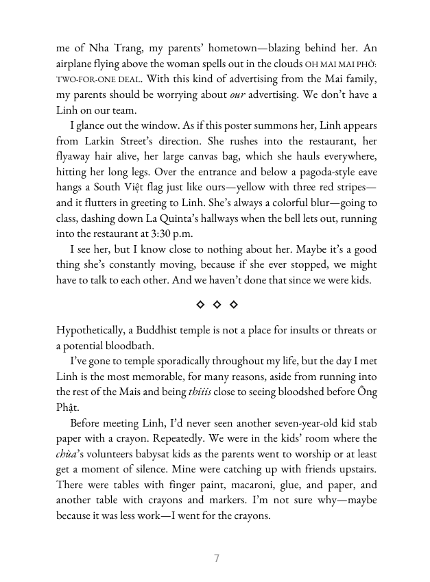 Picture of A Pho Love Story by Loan Le (Premium Print and Matte Cover) Novel