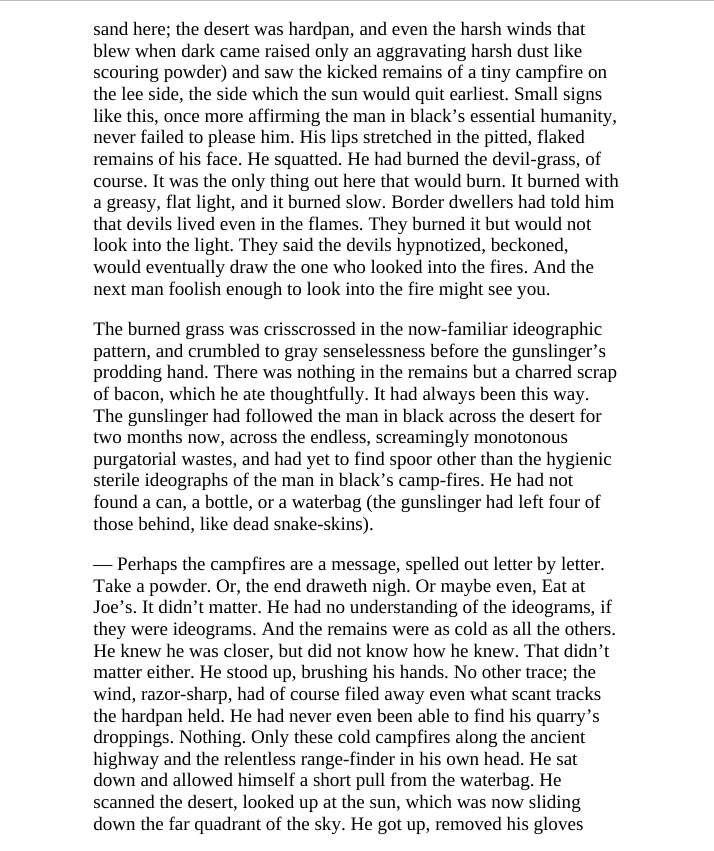 Picture of The Gunslinger ( The Dark Tower #1 ) ( Book by Stephen King ) ( Premium Paper and Matte Cover ) Novel