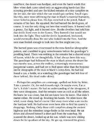 Picture of The Gunslinger ( The Dark Tower #1 ) ( Book by Stephen King ) ( Premium Paper and Matte Cover ) Novel