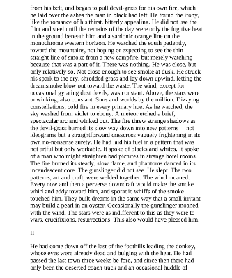 Picture of The Gunslinger ( The Dark Tower #1 ) ( Book by Stephen King ) ( Premium Paper and Matte Cover ) Novel