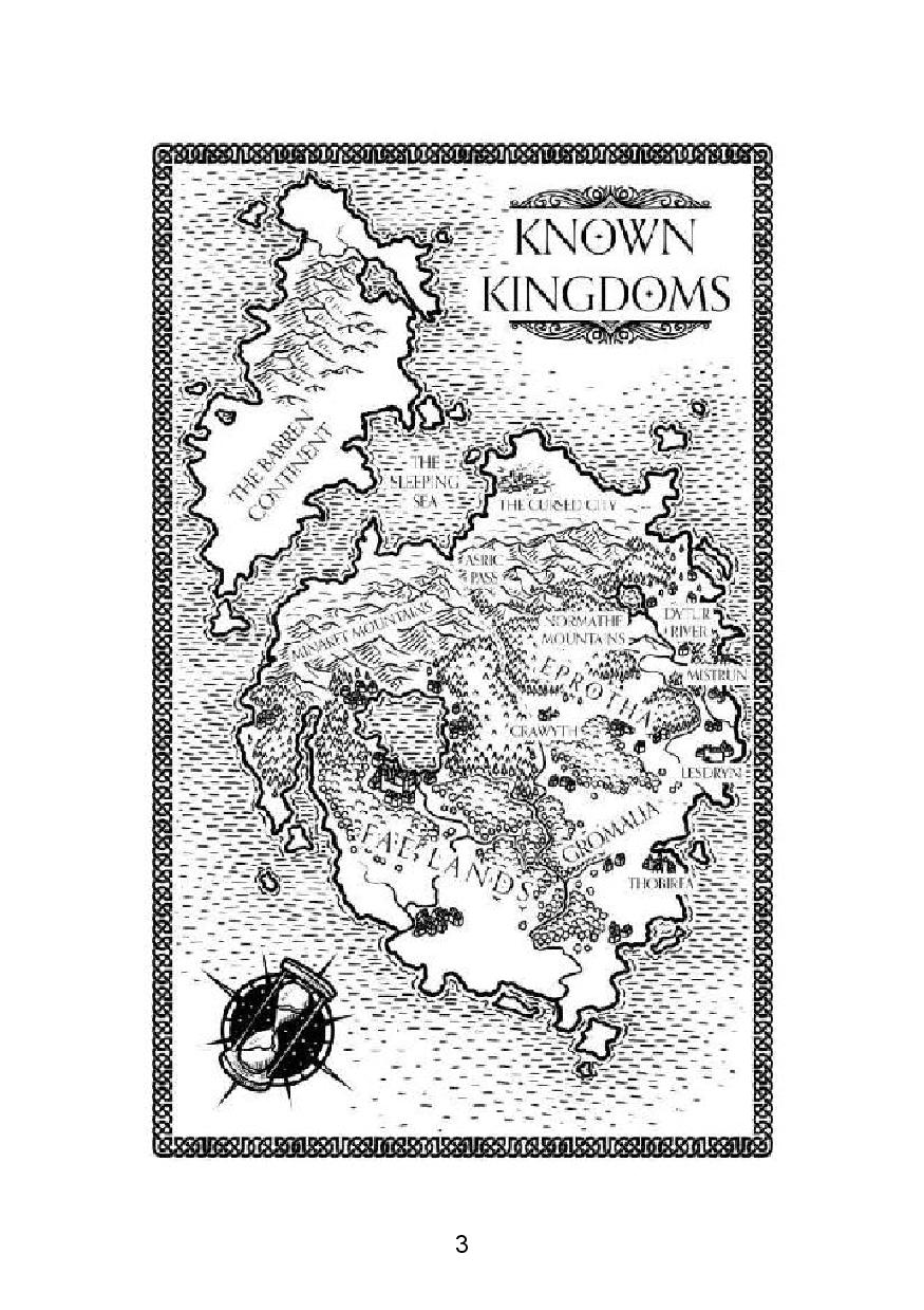 Picture of A Kingdom This Cursed and Empty (Kingdom of Lies series, #2) by Stacia Stark | Premium Paper | Matte Cover Novel