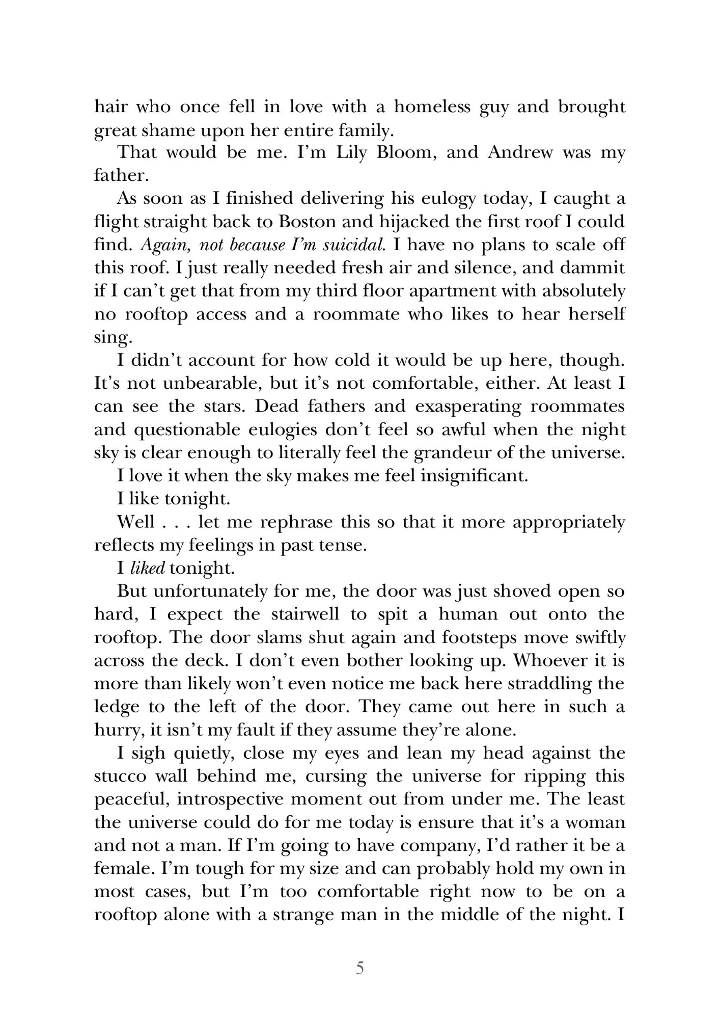 Picture of It Ends with Us by Colleen Hoover ( Premium Paper and Matte Covers ) Novel