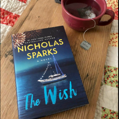 Picture of The Wish ( Book by Nicholas Sparks ) ( Premium Paper and Matte Cover ) Novel