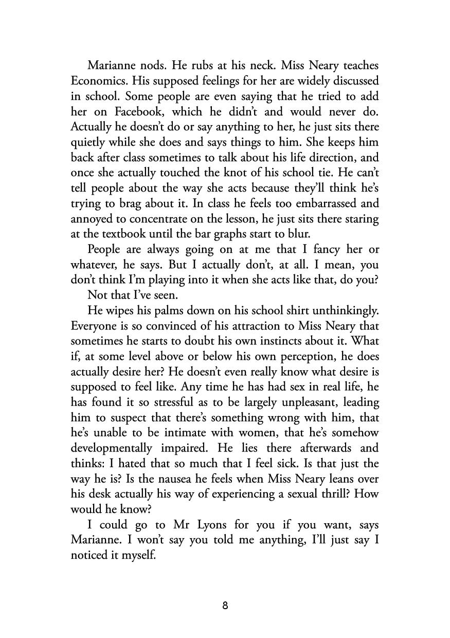 Picture of Normal People ( Book by Sally Rooney ) ( Premium Paper and Matte Cover ) Novel