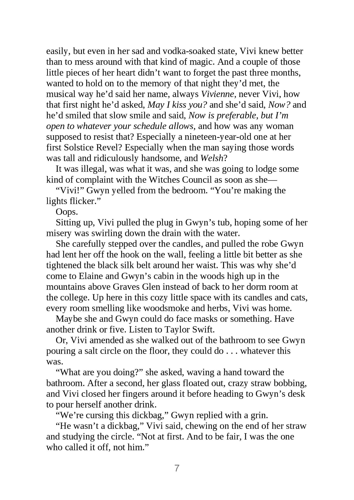 Picture of The Ex Hex (Ex Hex #1) by Erin Sterling (Premium Paper and Matte Covers) Novel