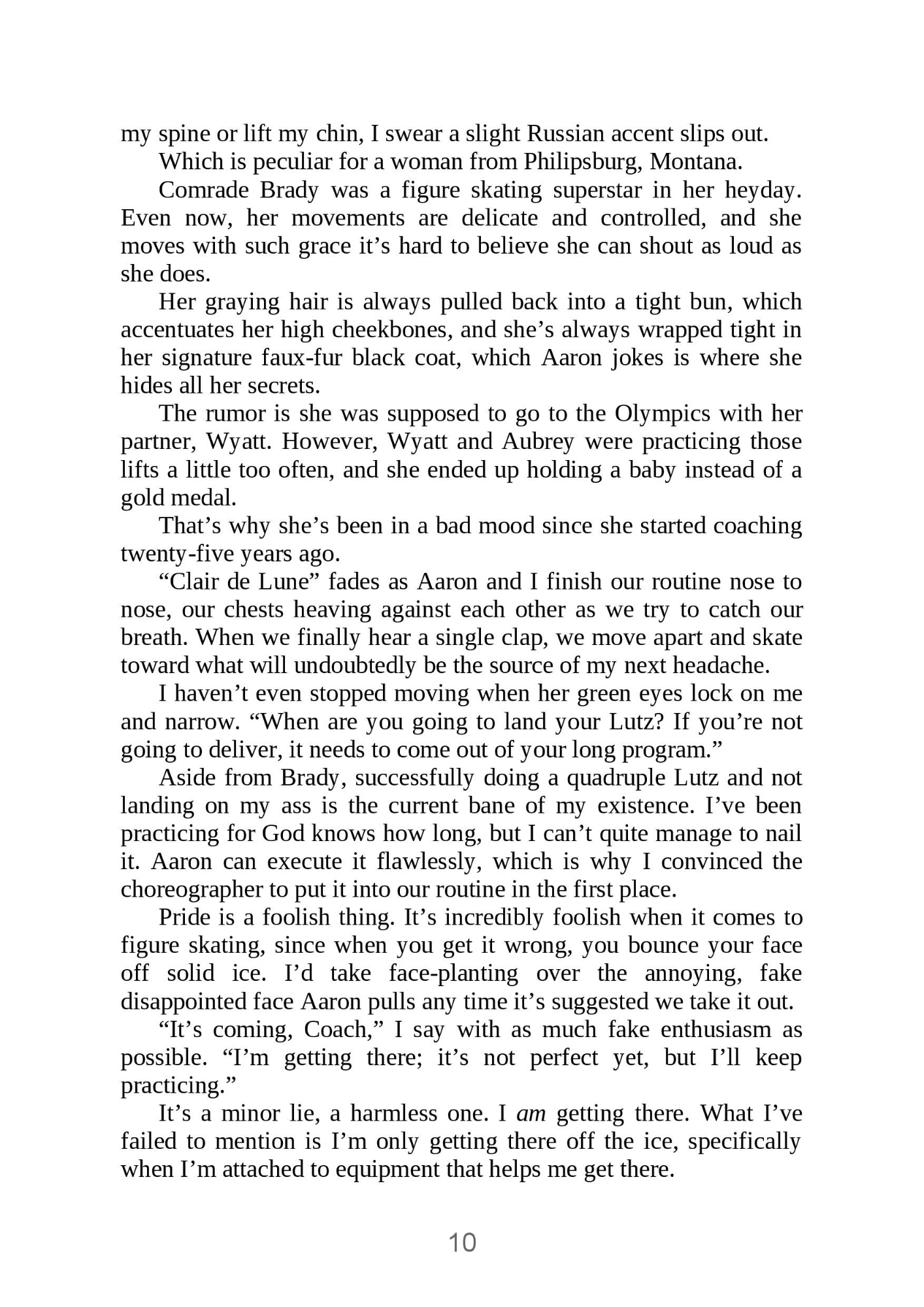 Picture of Icebreaker by Hannah Grace ( Premium Paper and Matte Cover ) Novel