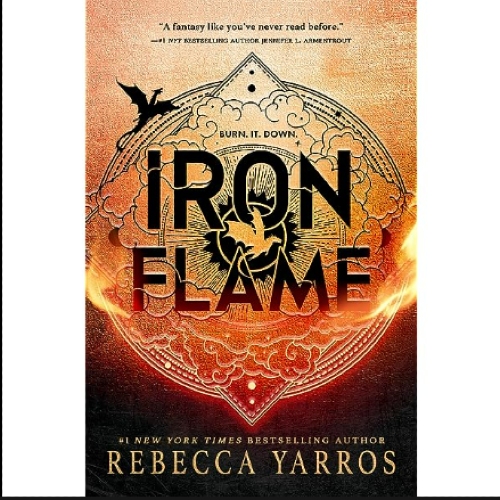 Picture of Iron Flame ( The Empyrean #2 ) ( Book by Rebecca Yarros ) ( Premium Paper and Matte Cover ) Novel