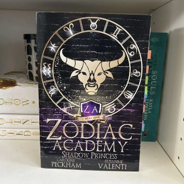 Picture of Shadow Princess ( Zodiac Academy #4 ) ( Book by Caroline Peckham ) ( Premium Print and Matte Lamination ) Novel