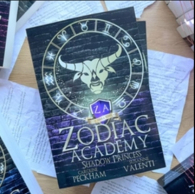 Picture of Shadow Princess ( Zodiac Academy #4 ) ( Book by Caroline Peckham ) ( Premium Print and Matte Lamination ) Novel