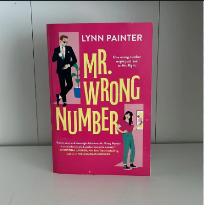 Picture of Mr. Wrong Number by Lynn Painter (Premium Print and Matte Cover) Novel