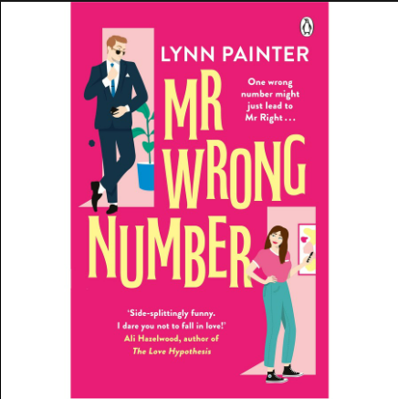 Picture of Mr. Wrong Number by Lynn Painter (Premium Print and Matte Cover) Novel