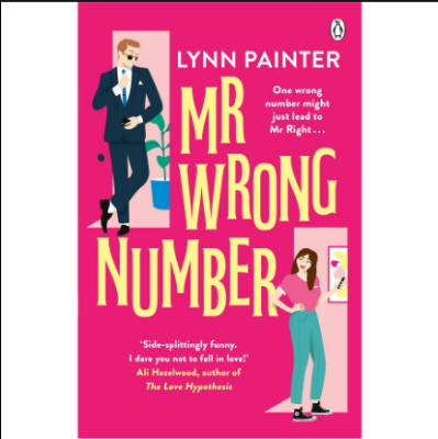 Picture of Mr. Wrong Number by Lynn Painter (Premium Print and Matte Cover) Novel