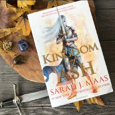 Picture of Kingdom of Ash ( Throne of Glass #7 ) ( Book by Sarah J. Maas ) ( Premium Paper and Matte Cover ) Novel