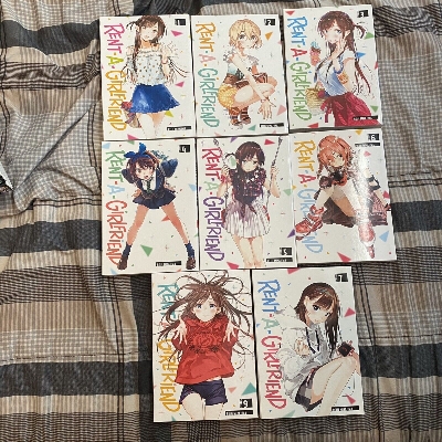 Picture of Rent A Girlfriend Manga 10-book Collection Set Vol 1-10