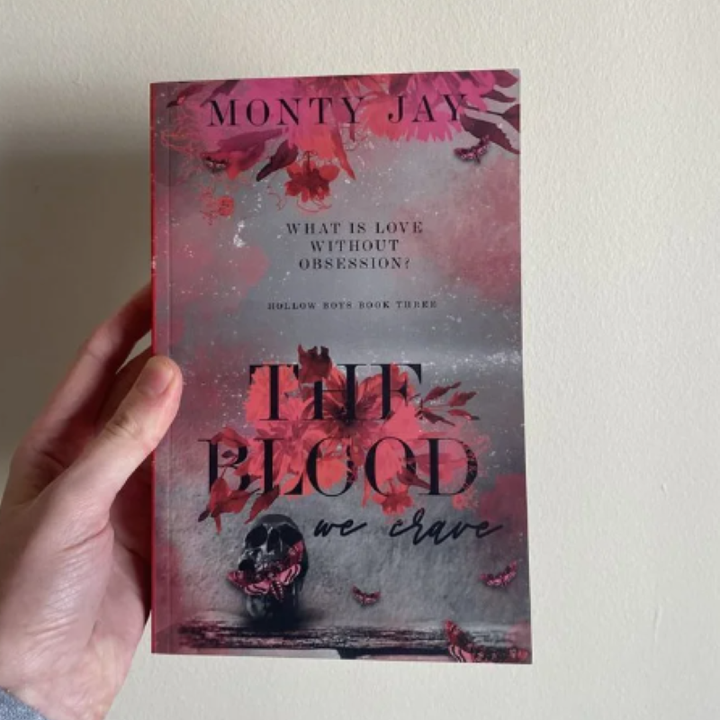 Picture of The Blood We Crave: Part One ( Hollow Boys #3 ) ( Book by Monty Jay ) ( Premium Paper and Matte Cover ) Novel