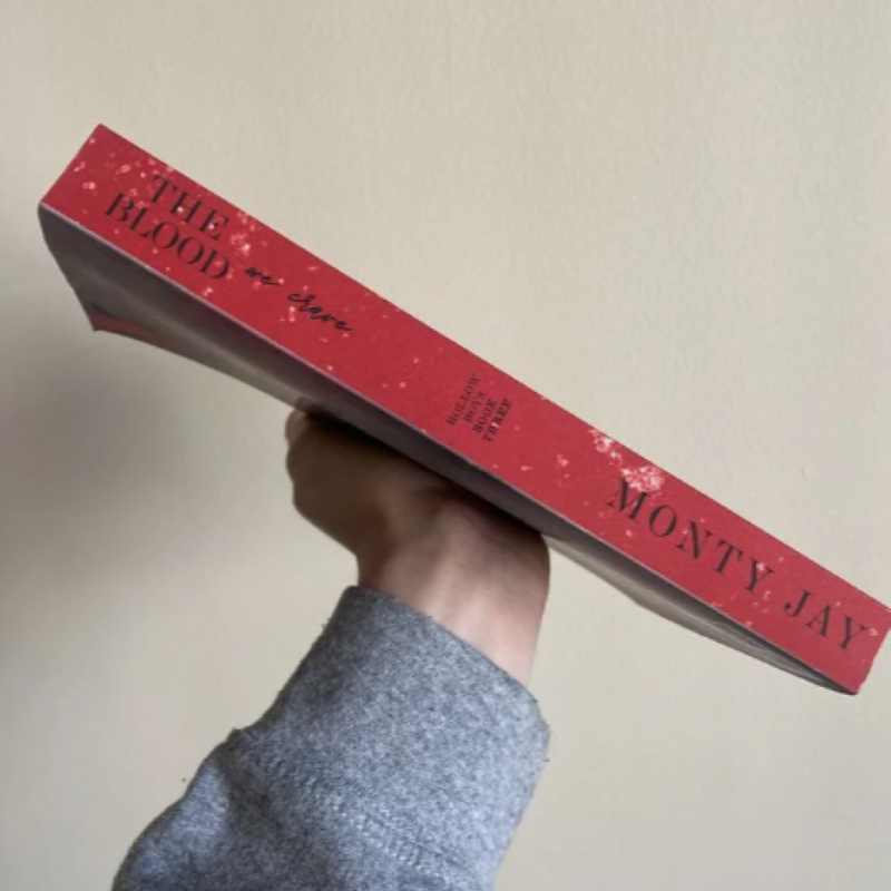 Picture of The Blood We Crave: Part One ( Hollow Boys #3 ) ( Book by Monty Jay ) ( Premium Paper and Matte Cover ) Novel